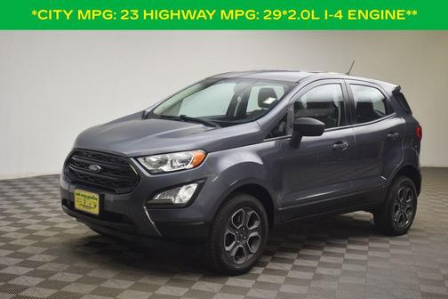 Smoke Metallic 2021 Ford EcoSport S