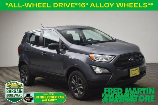 Smoke Metallic 2021 Ford EcoSport S