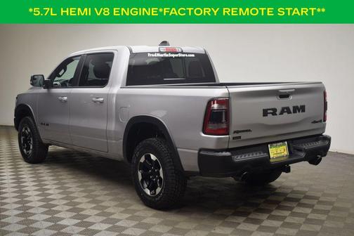 Billet Silver Metallic Clearcoat 2022 RAM 1500 Rebel