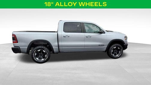 Billet Silver Metallic Clearcoat 2022 RAM 1500 Rebel