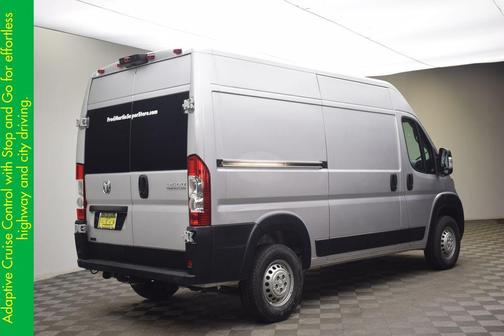 Bright Silver Clearcoat Metallic 2026 RAM ProMaster 3500 High Roof