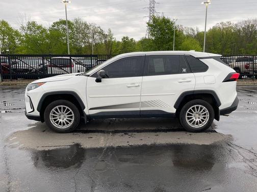 White 2022 Toyota RAV4 LE