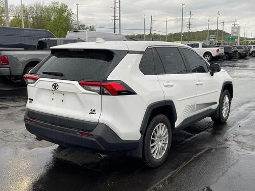 White 2022 Toyota RAV4 LE