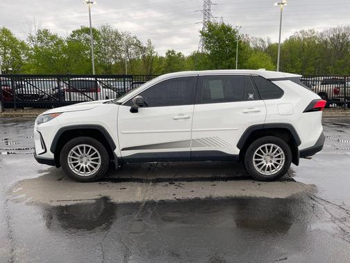 White 2022 Toyota RAV4 LE