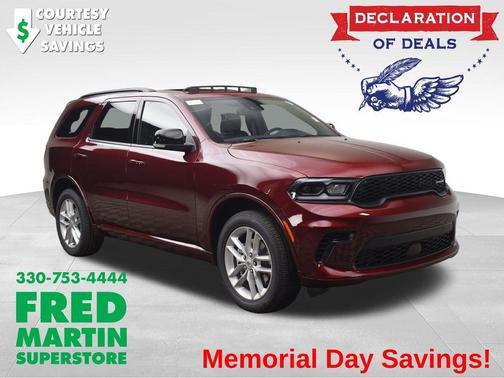 Octane Red Pearlcoat 2026 Dodge Durango GT