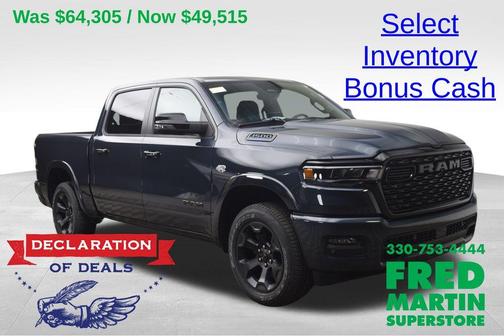 Blue Metallic 2026 RAM 1500 Big Horn/Lone Star