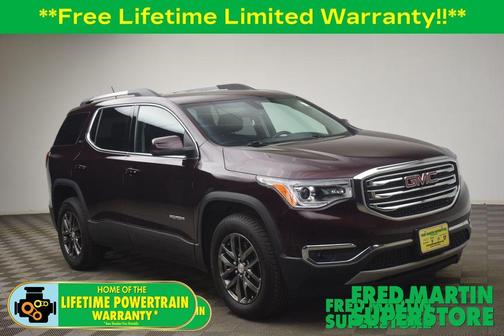 Black Cherry Metallic 2018 GMC Acadia SLT-1
