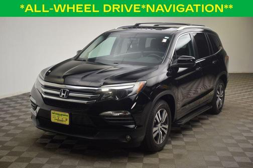 Crystal Black Pearl 2016 Honda Pilot EX-L w/ Navigation
