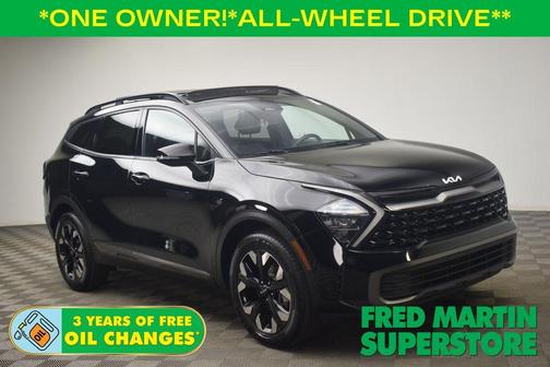 Ebony Black 2023 Kia Sportage X-Line
