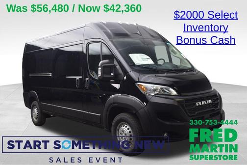 2026 RAM ProMaster 2500 High Roof