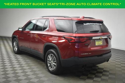 Radiant Red 2023 Chevrolet Traverse LT Cloth