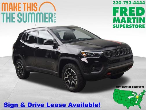 Diamond Black 2026 Jeep Compass Trailhawk