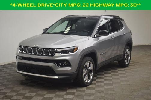 Billet Silver Metallic Clearcoat 2022 Jeep Compass Limited