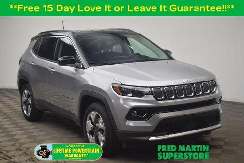 Billet Silver Metallic Clearcoat 2022 Jeep Compass Limited