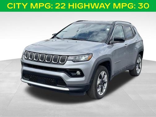 Billet Silver Metallic Clearcoat 2022 Jeep Compass Limited