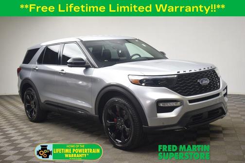 Silver Metallic 2022 Ford Explorer ST