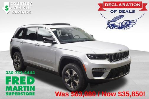 Silver Zynith 2025 Jeep Grand Cherokee 4xe Base