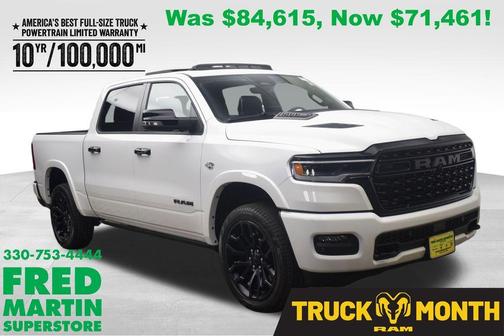 Bright White Clearcoat 2026 RAM 1500 Limited