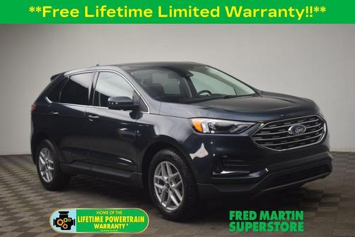 Blue Metallic 2022 Ford Edge SEL