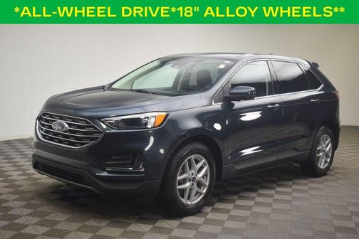 Blue Metallic 2022 Ford Edge SEL