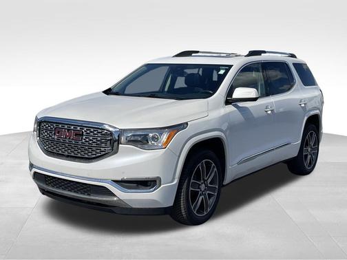 White Frost Tri-Coat 2019 GMC Acadia Denali