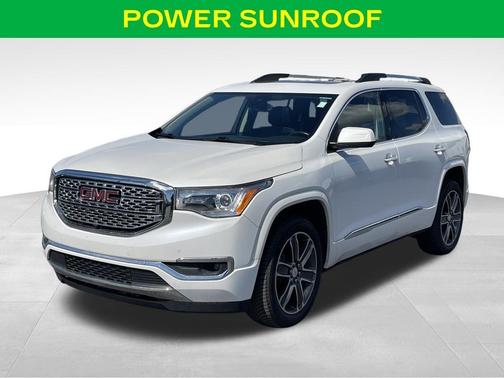 White Frost Tri-Coat 2019 GMC Acadia Denali