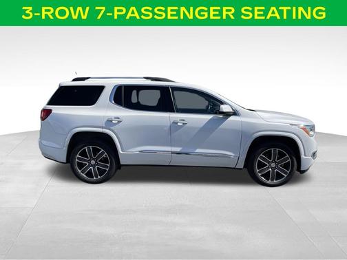 White Frost Tri-Coat 2019 GMC Acadia Denali