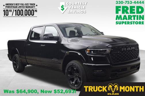Diamond Black 2026 RAM 1500 Big Horn/Lone Star