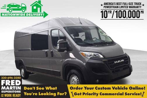Ceramic Gray Clearcoat 2026 RAM ProMaster 2500 High Roof