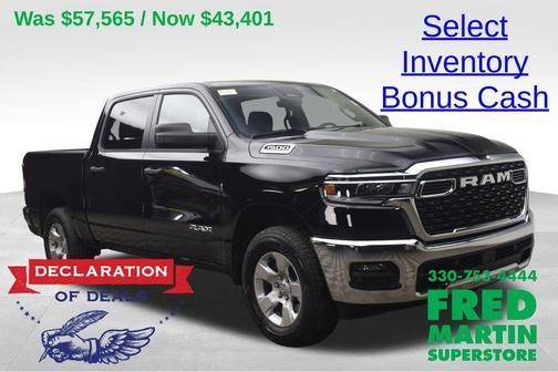 Diamond Black 2026 RAM 1500 Big Horn/Lone Star