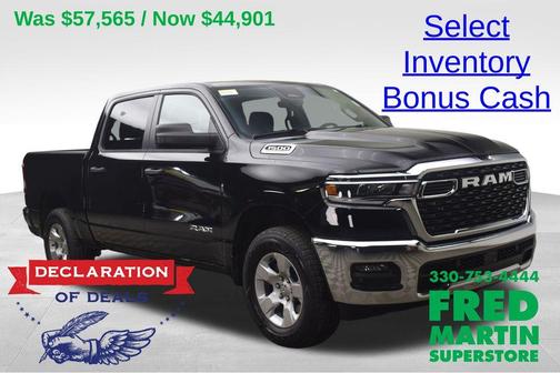 Diamond Black 2026 RAM 1500 Big Horn/Lone Star