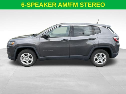 Granite Crystal Clearcoat Metallic 2022 Jeep Compass Sport