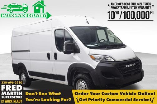 Bright White Clearcoat 2026 RAM ProMaster 2500 High Roof