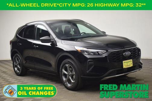 Black Metallic 2025 Ford Escape ST-Line
