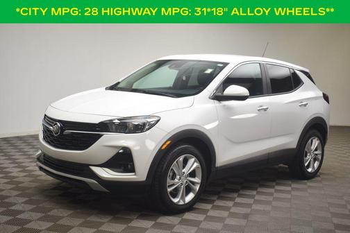 Summit White 2021 Buick Encore GX Preferred