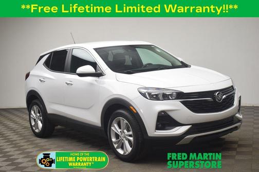 Summit White 2021 Buick Encore GX Preferred