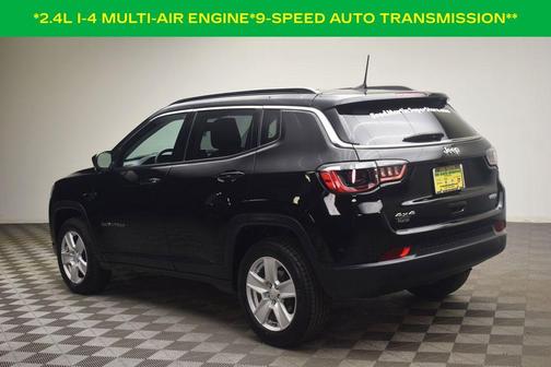 Diamond Black 2022 Jeep Compass Latitude