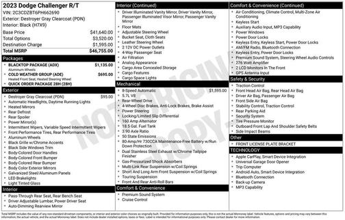 2023 Dodge Challenger R/T