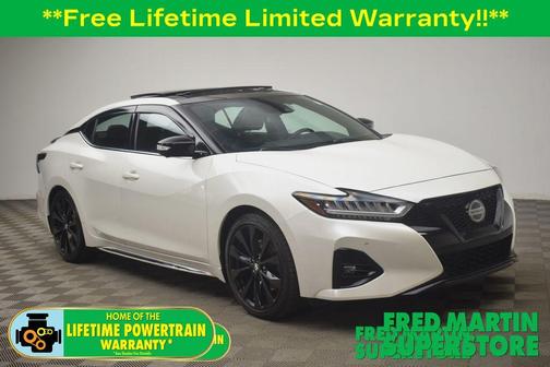 White 2021 Nissan Maxima SR