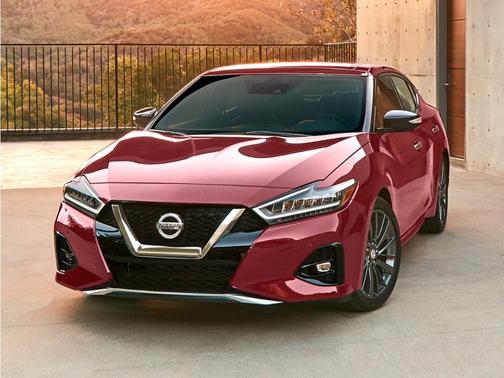 White 2021 Nissan Maxima SR