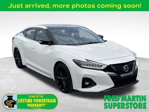 White 2021 Nissan Maxima SR