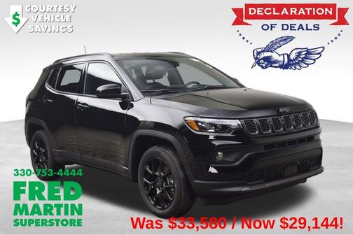 Diamond Black 2026 Jeep Compass Latitude