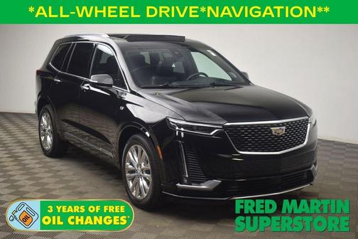 Stellar Black Metallic 2020 Cadillac XT6 Premium Luxury AWD