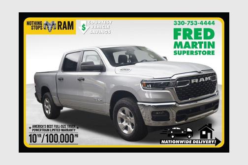 Silver Zynith 2026 RAM 1500 Big Horn/Lone Star