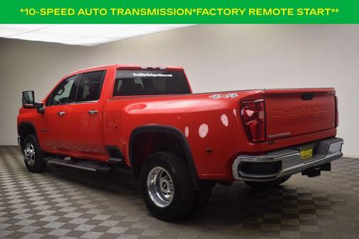 Red 2022 Chevrolet Silverado 3500 LTZ