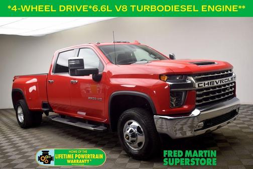 Red 2022 Chevrolet Silverado 3500 LTZ