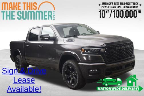 Granite Crystal Clearcoat Metallic 2026 RAM 1500 Big Horn/Lone Star
