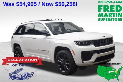 Bright White Clearcoat 2026 Jeep Grand Cherokee Limited