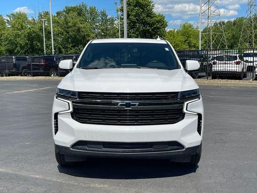 Summit White 2021 Chevrolet Tahoe RST