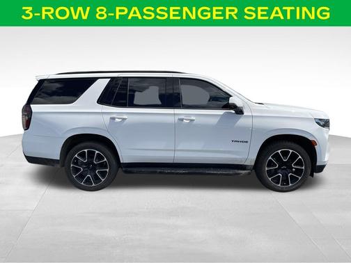 Summit White 2021 Chevrolet Tahoe RST